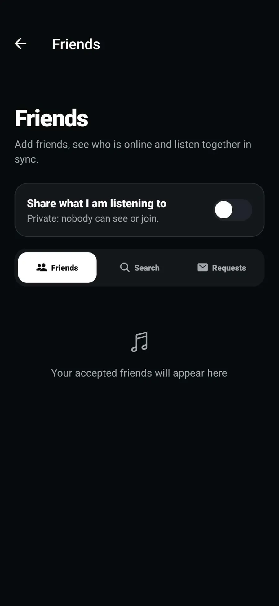 F4WE friends screen